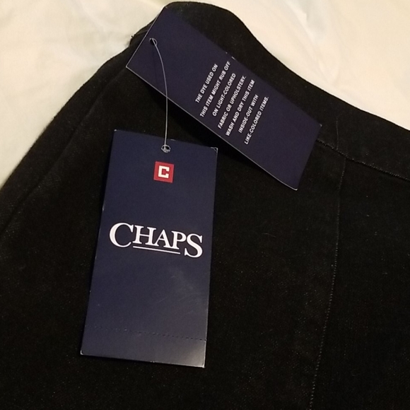 Chaps denim pencil skirt size small - Picture 5 of 7